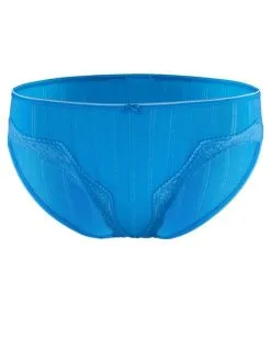 Calida Etude Toujours Slip, Regular Cut Azurit Blue -Unterwäsche Verkäufe Calida Etude Toujours Slip regular cut blau 22192 474 5