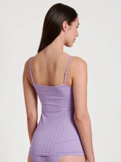Calida Etude Toujours Spaghetti-Top Digital Lavender -Unterwäsche Verkäufe Calida Etude Toujours Spaghetti Top violett 10092 321 2