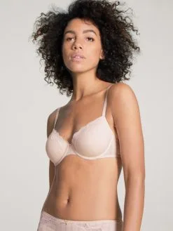 Calida Etude Toujours T-Shirt-BH Peach Blush -Unterwäsche Verkäufe Calida Etude Toujours T Shirt BH rosa 03092 102 1622641205