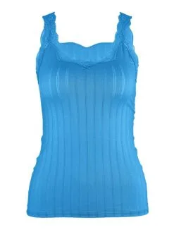 Calida Etude Toujours Tank Top Azurit Blue -Unterwäsche Verkäufe Calida Etude Toujours Tank Top blau 12092 474 6