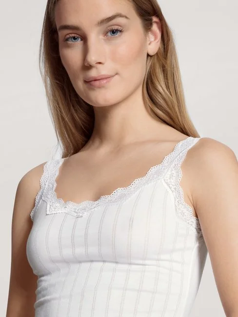 Calida Etude Toujours Tank Top Weiss 6 Calida Etude Toujours Tank Top Weiss – Bild 4
