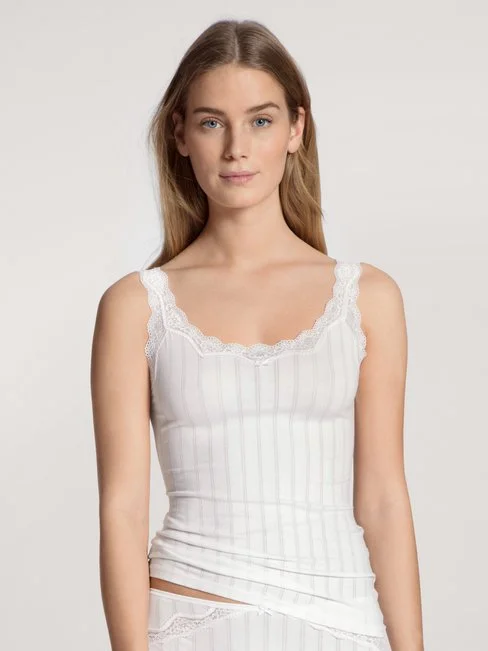 Calida Etude Toujours Tank Top Weiss 3 Calida Etude Toujours Tank Top Weiss