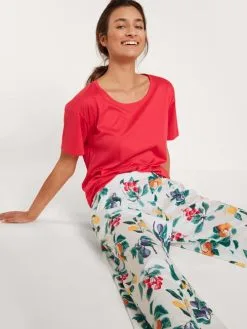 Calida Favourites Fruits 7/8-Pants Star White -Unterwäsche Verkäufe Calida Favourites Fruits 7 8 Pants weiss 28691 910 4