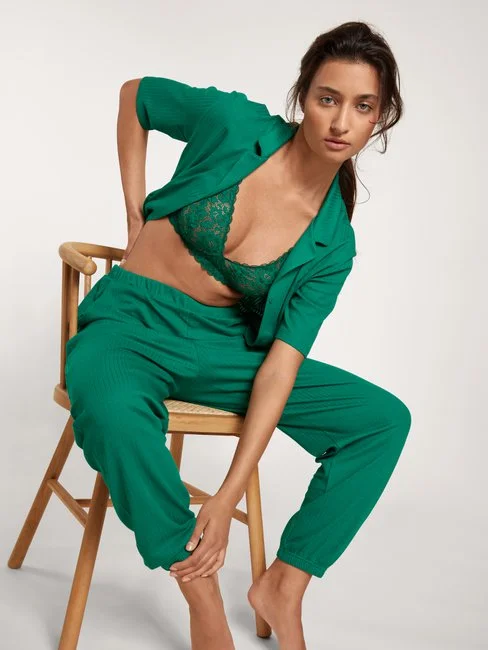 Calida Favourites Fruits Kurzarm-Shirt, Durchgeknöpft Nevada Green 9 Calida Favourites Fruits Kurzarm-Shirt, Durchgeknöpft Nevada Green – Bild 7