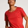 Calida Favourites Marine Kurzarm-Shirt Summer Red -Unterwäsche Verkäufe Calida Favourites Marine Kurzarm Shirt rot 14038 174