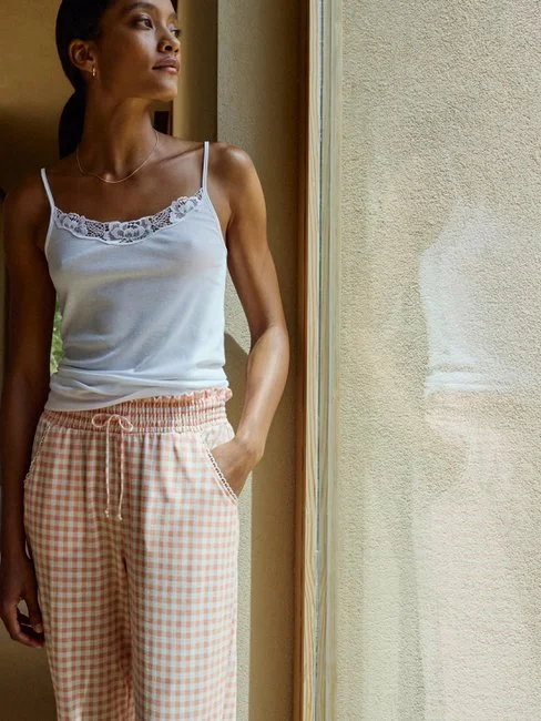 Calida Favourites Provence Bündchen-Pants Mit Seitentaschen Canyon Sunset 5 Calida Favourites Provence Bündchen-Pants Mit Seitentaschen Canyon Sunset – Bild 3