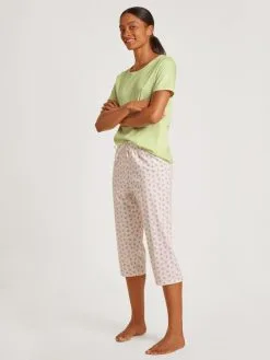 Calida Favourites Rosy 3/4-Pants Star White Print -Unterwäsche Verkäufe Calida Favourites Rosy 3 4 Pants weiss 28623 713 2