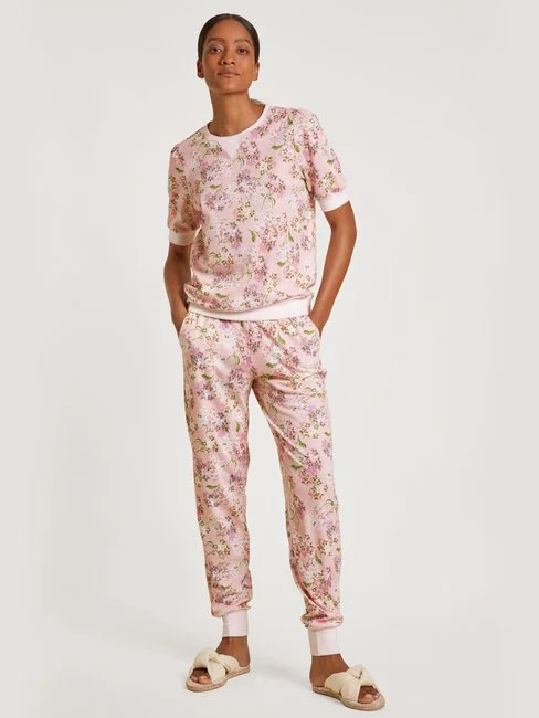 Calida Favourites Rosy Bündchen-Pants Mit Seitentaschen Pearl Blush 6 Calida Favourites Rosy Bündchen-Pants Mit Seitentaschen Pearl Blush – Bild 4