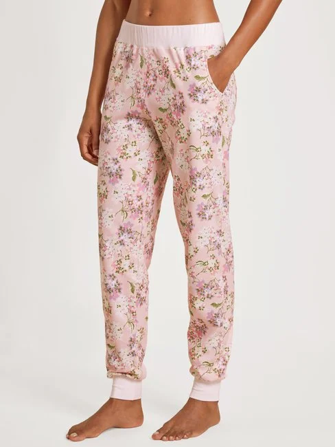 Calida Favourites Rosy Bündchen-Pants Mit Seitentaschen Pearl Blush 3 Calida Favourites Rosy Bündchen-Pants Mit Seitentaschen Pearl Blush