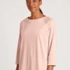 Calida Favourites Rosy Shirt Mit 3/4-Arm Pearl Blush -Unterwäsche Verkäufe Calida Favourites Rosy Shirt mit 3 4 Arm rosa 15024 072