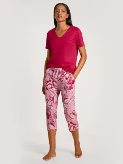 Calida Favourites Tulip 3/4-Hose Pink Amethyst -Unterwäsche Verkäufe Calida Favourites Tulip 3 4 Hose rosa 28031 294 2