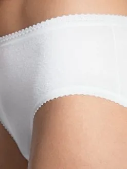 Calida Iconics Frotté-Slip Weiss -Unterwäsche Verkäufe Calida Frottee Slip regular cut weiss 24060 001 2