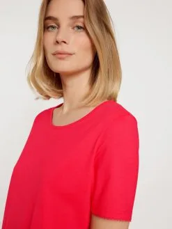 Calida Fruity Dreams 3/4-Pyjama Red Glow -Unterwäsche Verkäufe Calida Fruity Dreams 3 4 Pyjama rot 43653 136 4