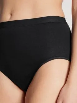 Calida Light Midislip Schwarz -Unterwäsche Verkäufe Calida Light Midi Slip high waist schwarz 23103 992 2