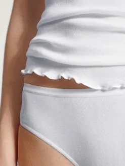 Calida Light Spaghetti-Top Weiss -Unterwäsche Verkäufe Calida Light Spaghetti Top weiss 13102 001 5