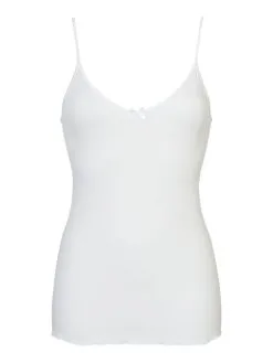 Calida Light Spaghetti-Top Weiss -Unterwäsche Verkäufe Calida Light Spaghetti Top weiss 13102 001 1630655347