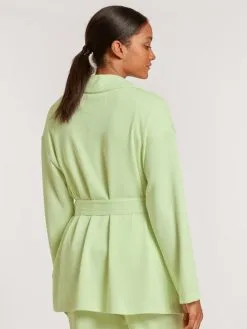 Calida Lounge Rosy Jacke Mit Bindeband Light Pistache -Unterwäsche Verkäufe Calida Lounge Rosy Jacke mit Bindeband gruen 15599 670 2
