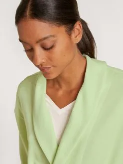 Calida Lounge Rosy Jacke Mit Bindeband Light Pistache -Unterwäsche Verkäufe Calida Lounge Rosy Jacke mit Bindeband gruen 15599 670 4