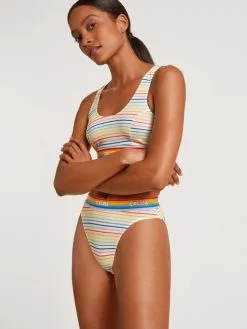 Calida Love Capsule Slip, High Waist Star White 15 Calida Love Capsule Slip, High Waist Star White -Unterwäsche Verkäufe Calida Love Capsule Slip high waist bunt 22209 910 3