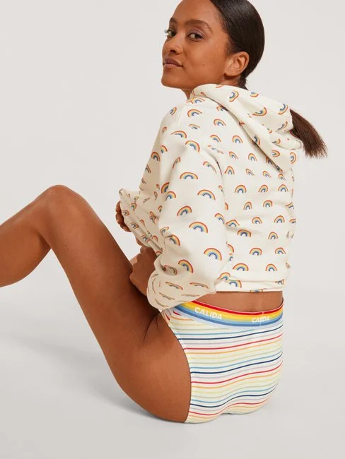 Calida Love Capsule Slip, High Waist Star White 10 Calida Love Capsule Slip, High Waist Star White – Bild 8