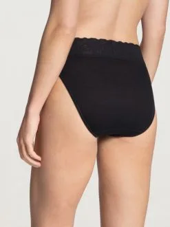 Calida Iconics Jazzpant, 2er-Pack Schwarz -Unterwäsche Verkäufe Calida Lycraspitze Slip high waist schwarz 22501 992 Duopack 2