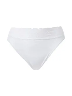 Calida Iconics Jazzpant, 2er-Pack Weiss -Unterwäsche Verkäufe Calida Lycraspitze Slip high waist weiss 21901 001 4