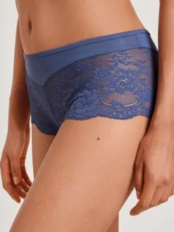 Unterwäsche Verkäufe 20 Calida Modal Deluxe Panty, Low Cut Marine Water Blue