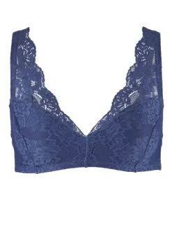 Calida Modal Deluxe Soft-BH Marine Water Blue -Unterwäsche Verkäufe Calida Modal Deluxe Soft BH blau 03454 427 3