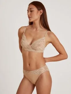 Calida Modal Sense Triangel-Soft-BH Irish Cream -Unterwäsche Verkäufe Calida Modal Sense Triangel Soft BH beige 03253 944 2