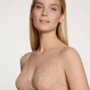 Calida Natural Comfort Lace Spitzen-BH Ohne Bügel Rose Teint