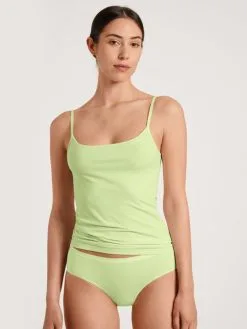 Calida Natural Comfort Slip, Regular Cut Light Pistache -Unterwäsche Verkäufe Calida Natural Comfort Slip regular cut gruen 21175 670 2