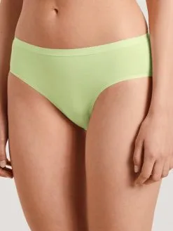 Calida Natural Comfort Slip, Regular Cut Light Pistache