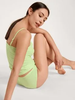 Calida Natural Comfort Slip, Regular Cut Light Pistache -Unterwäsche Verkäufe Calida Natural Comfort Slip regular cut gruen 21175 670 4