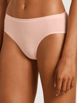 Calida Natural Comfort Slip, Regular Cut Pearl Blush