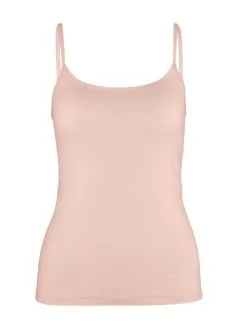 Calida Natural Comfort Spaghetti-Top Pearl Blush -Unterwäsche Verkäufe Calida Natural Comfort Spaghetti Top rosa 11075 072 7