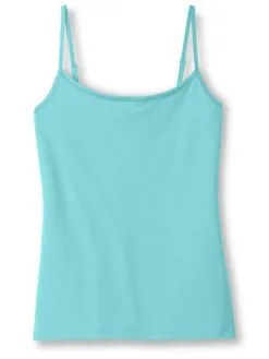 Calida Natural Comfort Spaghetti-Top Turquoise Stone -Unterwäsche Verkäufe Calida Natural Comfort Spaghetti Top tuerkis 11075 563 5