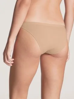 Calida Natural Comfort Tanga-Slip, Low Cut Rose Teint -Unterwäsche Verkäufe Calida Natural Comfort Tanga low cut haut teint 20438 160 1