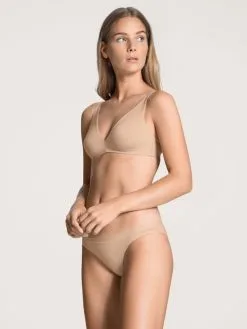 Calida Natural Comfort Tanga-Slip, Low Cut Rose Teint -Unterwäsche Verkäufe Calida Natural Comfort Tanga low cut haut teint 20438 160 2