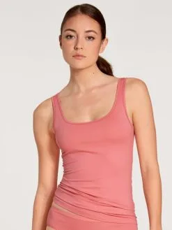 Calida Natural Comfort Tank Top Italian Rose