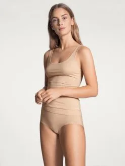 Calida Natural Comfort Tank Top Rose Teint -Unterwäsche Verkäufe Calida Natural Comfort Tank Top haut teint 12175 160 1