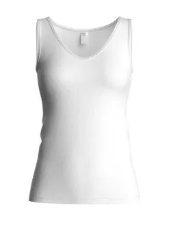 Calida Natural Comfort Tank-Top, V-Neck Weiss -Unterwäsche Verkäufe Calida Natural Comfort Tank Top weiss 12275 001 neu