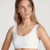 Calida Natural Joy Bustier Weiss 1 Calida Natural Joy Bustier Weiss -Unterwäsche Verkäufe Calida Natural Joy Bustier weiss 02555 001