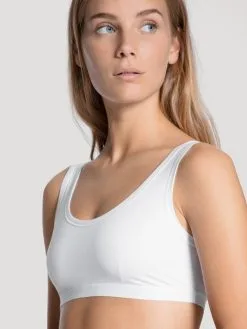 Calida Natural Joy Bustier Weiss -Unterwäsche Verkäufe Calida Natural Joy Bustier weiss 02555 001 3