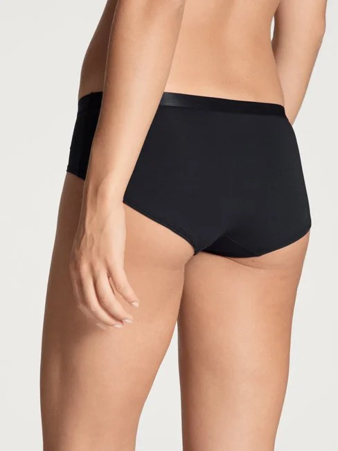 Calida Natural Joy Panty, Low Cut Dark Lapis Blue 4 Calida Natural Joy Panty, Low Cut Dark Lapis Blue – Bild 2