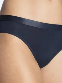 Calida Natural Joy Slip, Regular Cut Dark Lapis Blue -Unterwäsche Verkäufe Calida Natural Joy Slip regular cut blau 22355 339 3