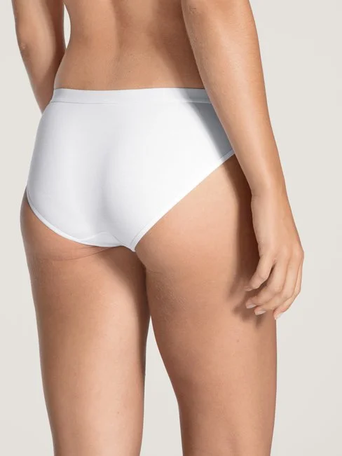 Calida Natural Joy Slip, Regular Cut Weiss 4 Calida Natural Joy Slip, Regular Cut Weiss – Bild 2