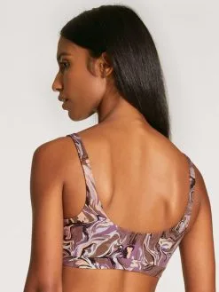 Calida Natural Skin Bustier, Cradle To Cradle Certified® Truffle Brown Print -Unterwäsche Verkäufe Calida Natural Skin Bustier Compostable braun 02259 778 2