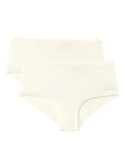 Calida Natural Skin Panty Im Doppelpack, Low Cut, Cradle To Cradle Certified® White