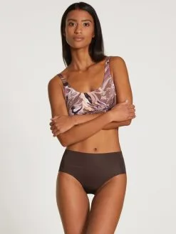 Calida Natural Skin Seamless-Midi-Slip, Cradle To Cradle Certified® Espresso Brown -Unterwäsche Verkäufe Calida Natural Skin Seamless Midi Slip braun 22239 099 1