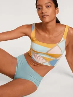 Calida Natural Skin Seamless-Panty, Low Cut, Cradle To Cradle Certified® Blue Satin -Unterwäsche Verkäufe Calida Natural Skin Seamless Panty low cut Compostable blau 24339 473 4